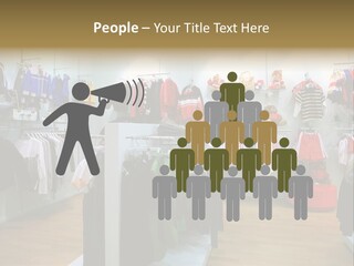 Child Clothing Department PowerPoint Template