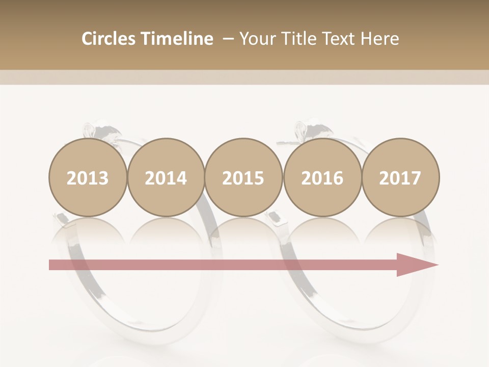 Sterling Silver Earrings PowerPoint Template