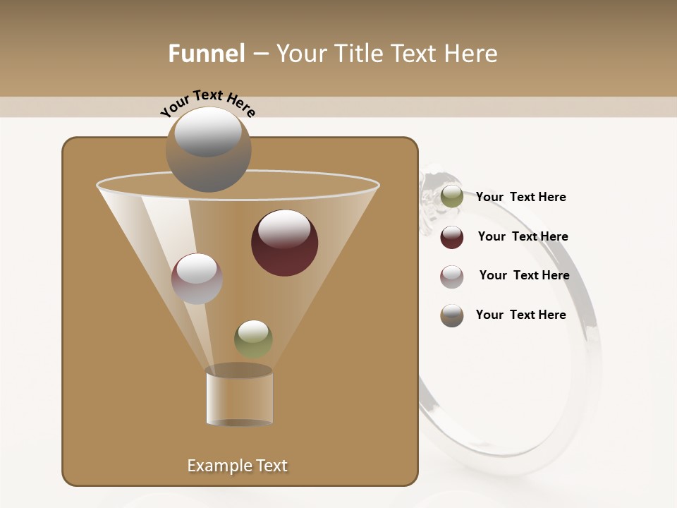 Sterling Silver Earrings PowerPoint Template