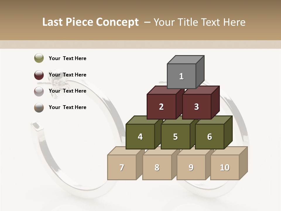 Sterling Silver Earrings PowerPoint Template