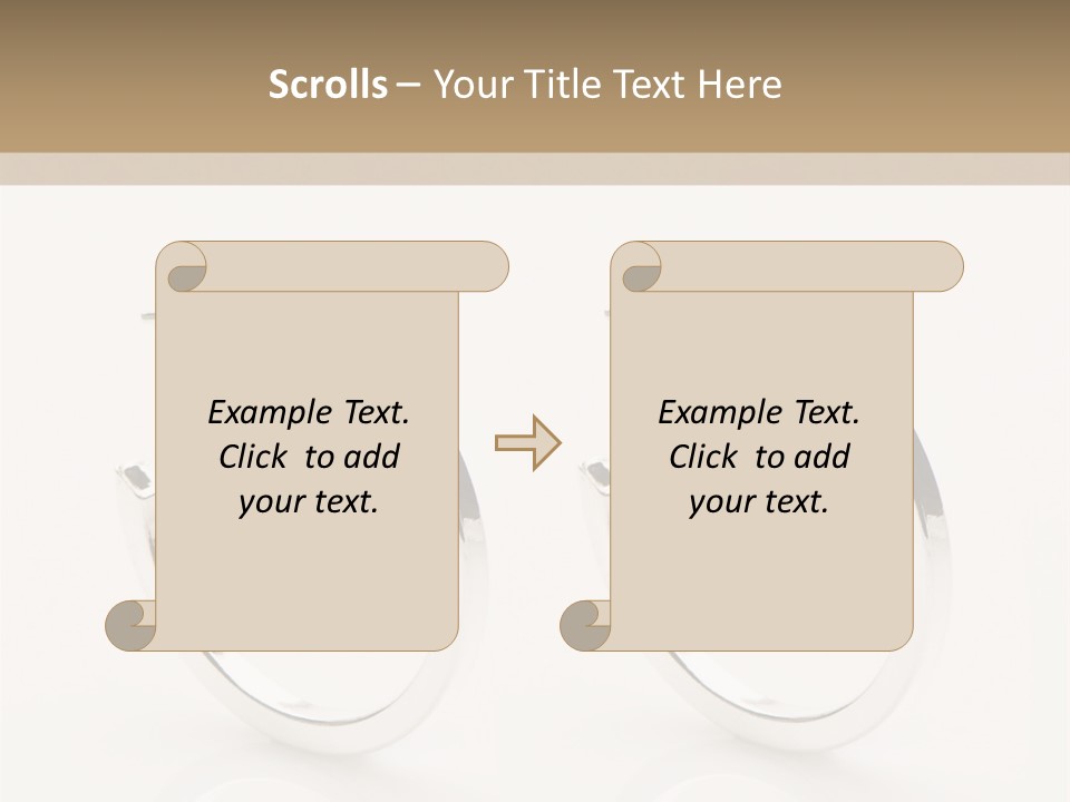 Sterling Silver Earrings PowerPoint Template