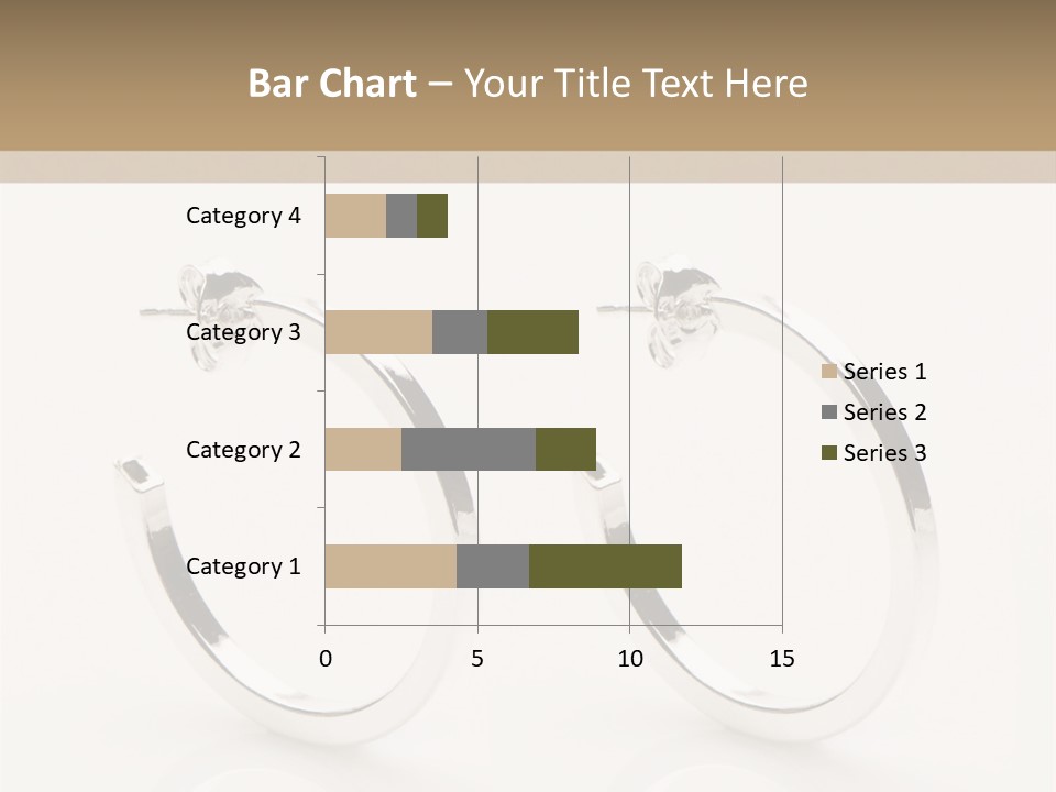 Sterling Silver Earrings PowerPoint Template