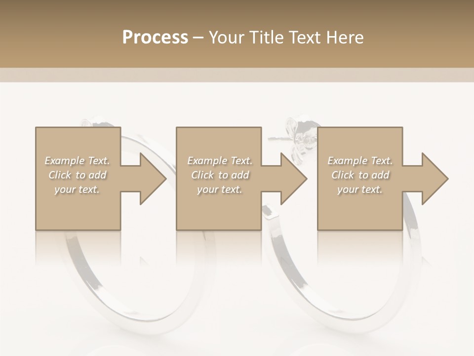 Sterling Silver Earrings PowerPoint Template