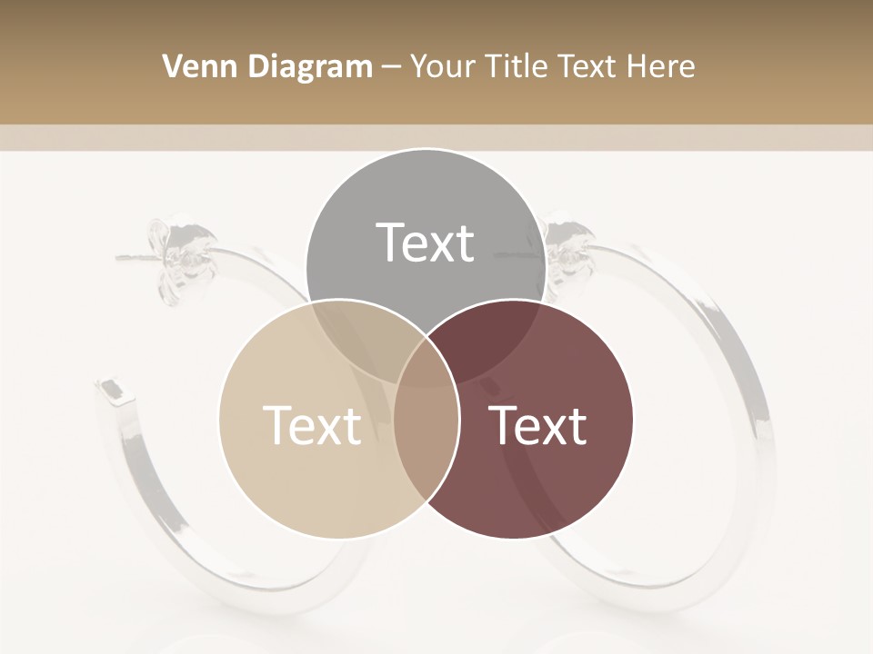 Sterling Silver Earrings PowerPoint Template