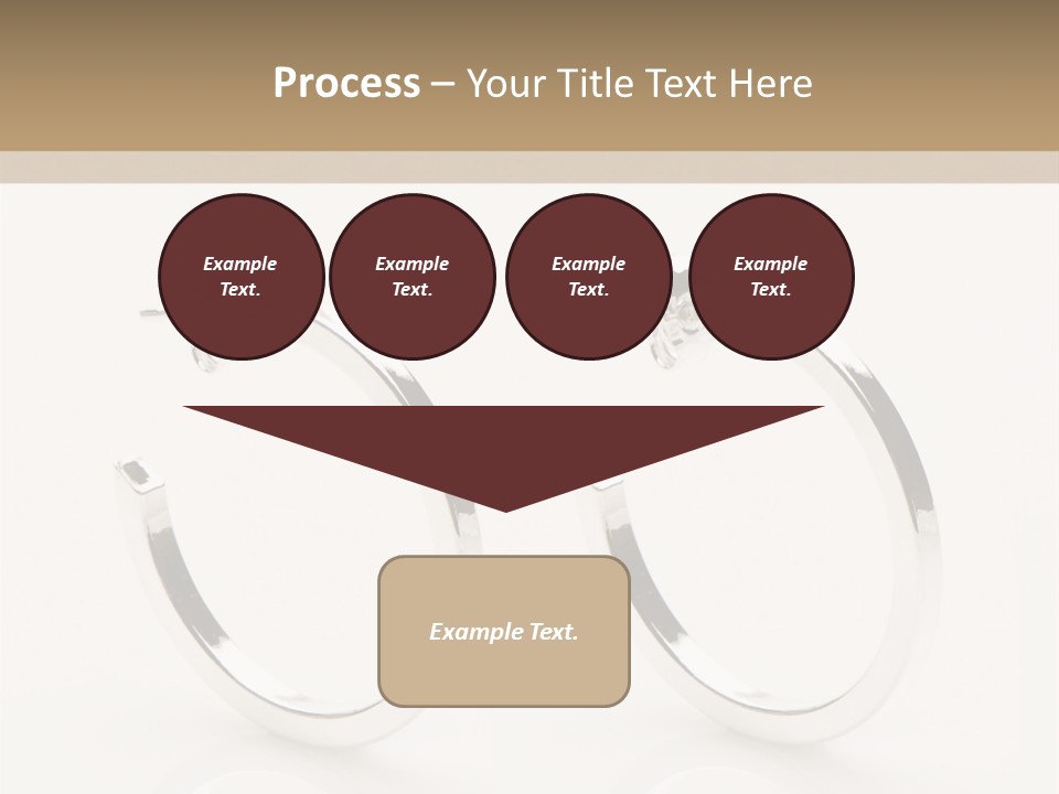 Sterling Silver Earrings PowerPoint Template