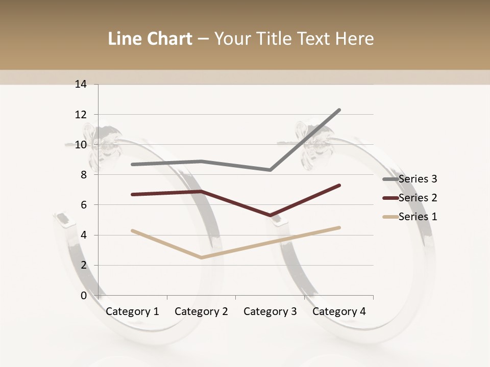 Sterling Silver Earrings PowerPoint Template