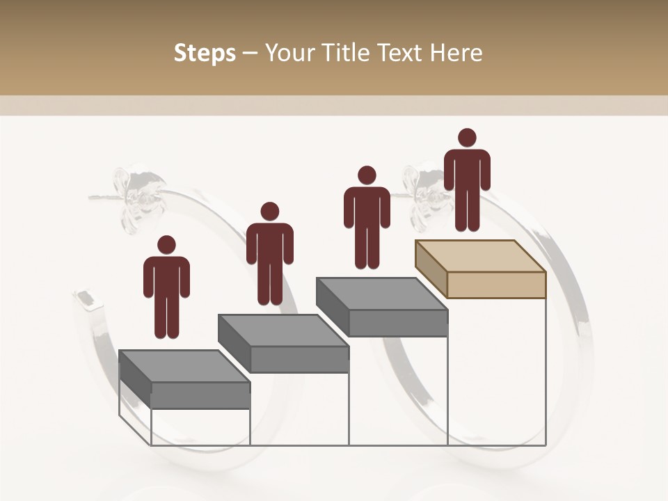 Sterling Silver Earrings PowerPoint Template