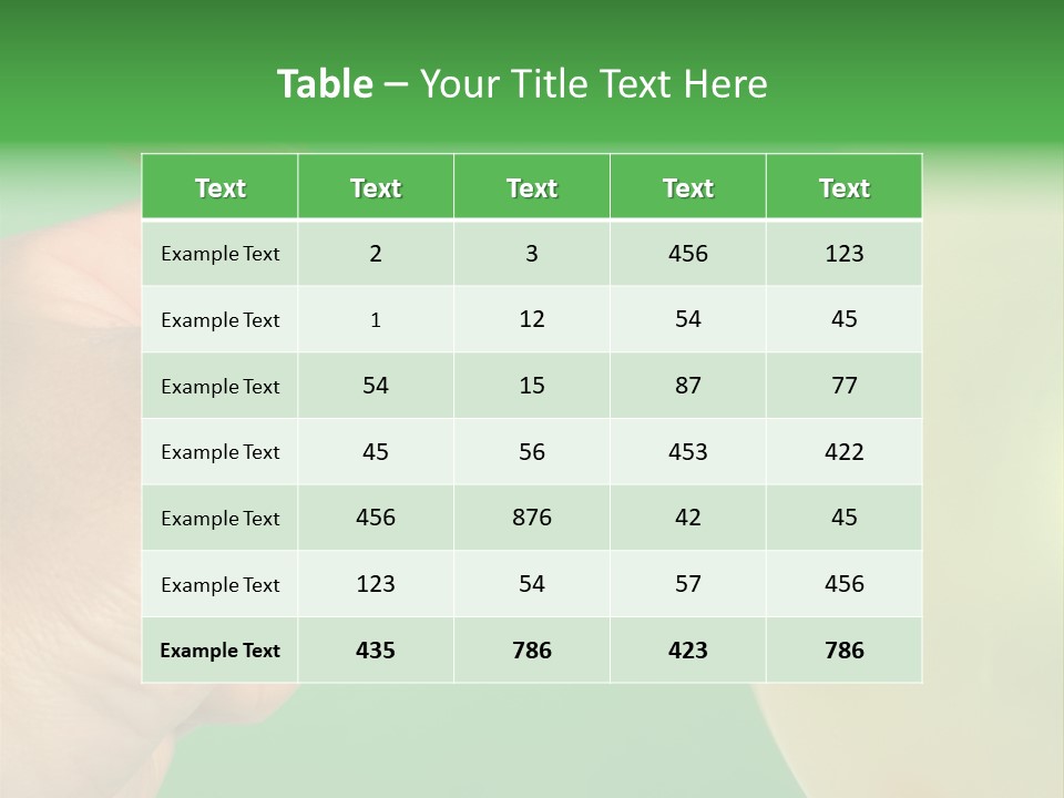 Hand Dart Punctured Balloon PowerPoint Template