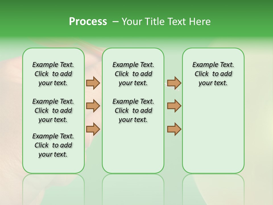 Hand Dart Punctured Balloon PowerPoint Template