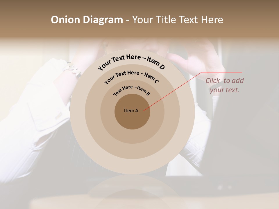Businesswoman - Business Woman Concentrated - Concentrative . She Wears Glasses And Did Some Calculation. PowerPoint Template