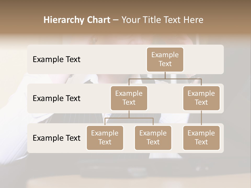 Businesswoman - Business Woman Concentrated - Concentrative . She Wears Glasses And Did Some Calculation. PowerPoint Template