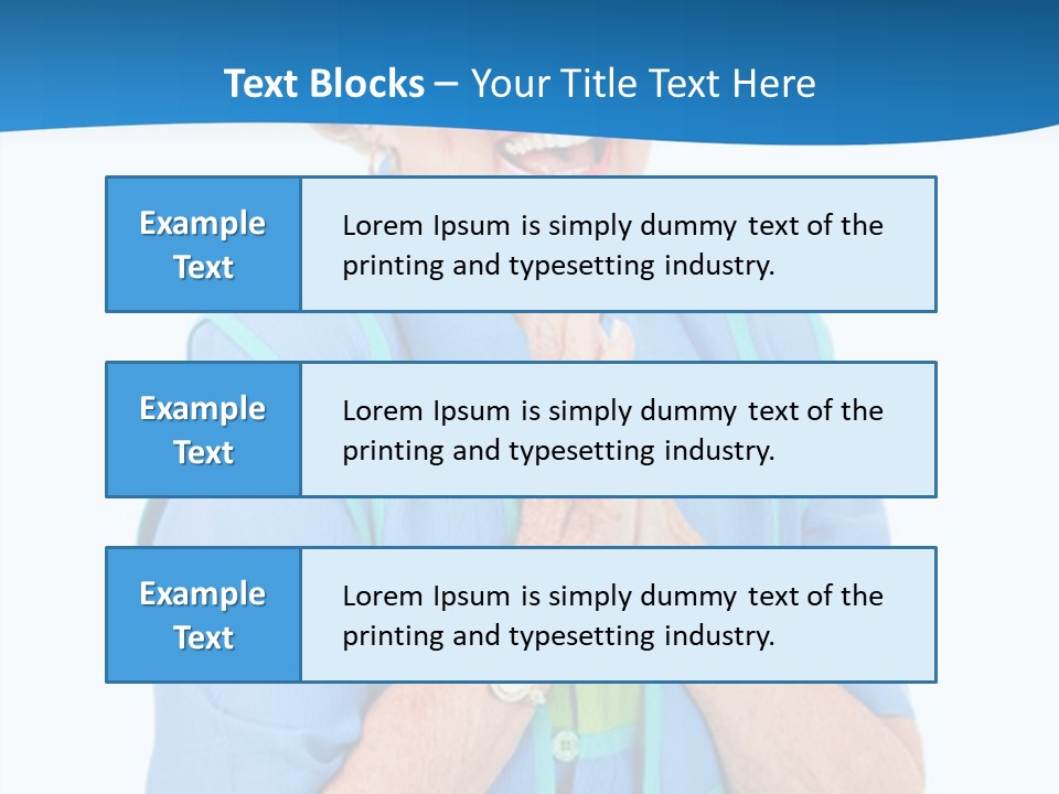 Senior Lady On Hands Free Set Gets Exciting News Via Cellphone. Isolated On White. PowerPoint Template