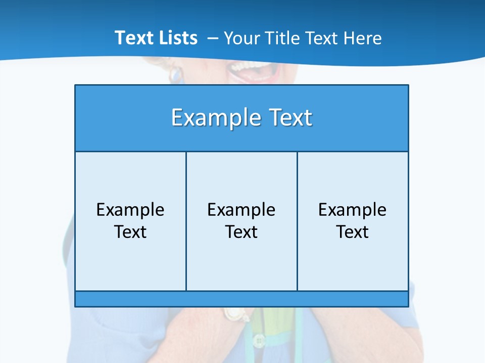 Senior Lady On Hands Free Set Gets Exciting News Via Cellphone. Isolated On White. PowerPoint Template