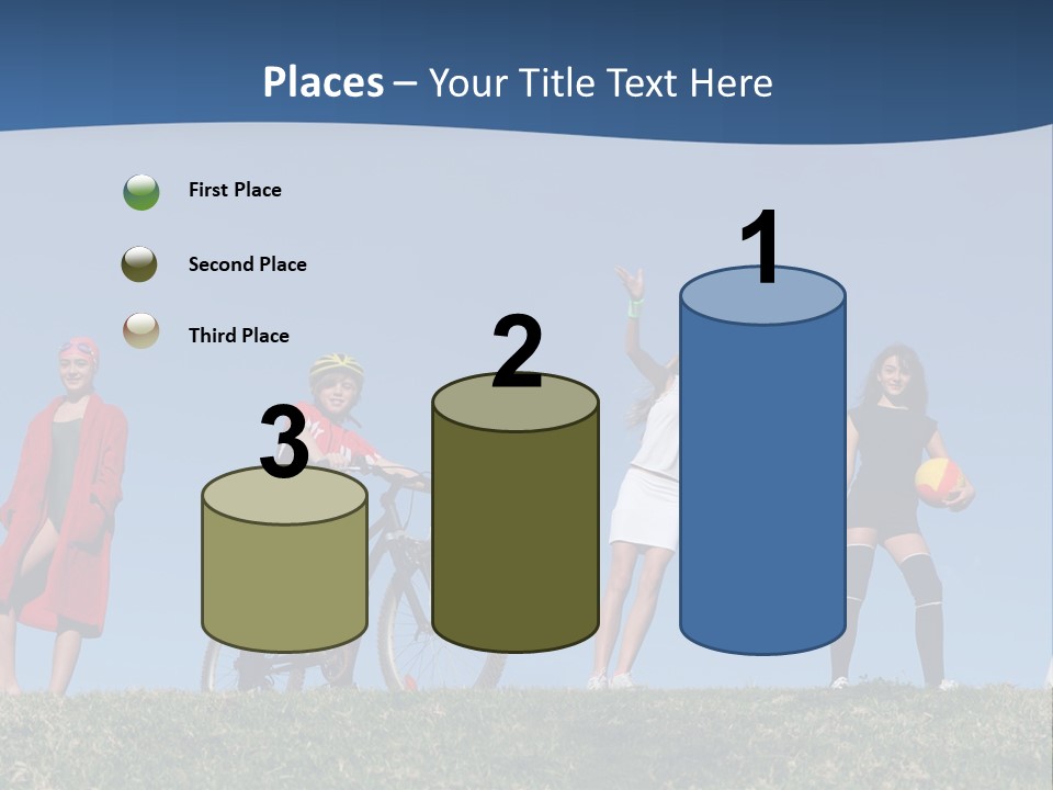 Kids Summer Sports PowerPoint Template