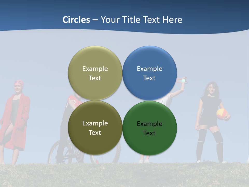 Kids Summer Sports PowerPoint Template