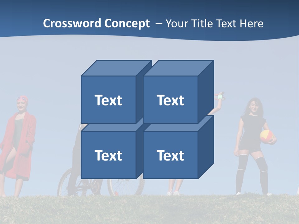 Kids Summer Sports PowerPoint Template