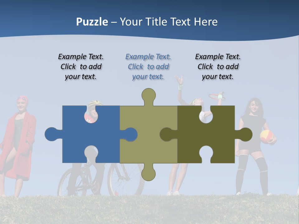 Kids Summer Sports PowerPoint Template