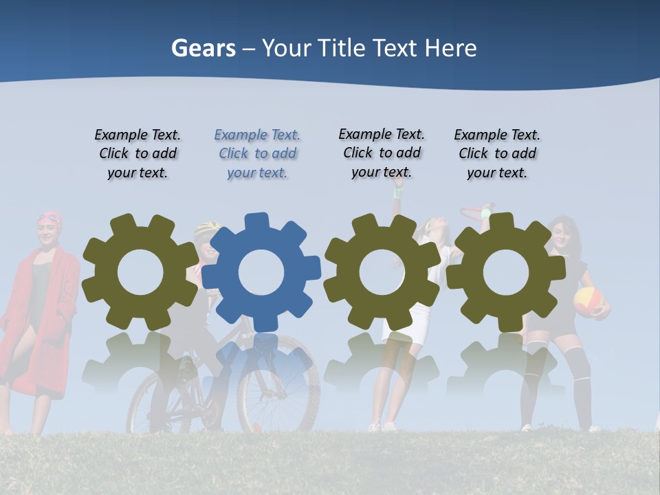 Kids Summer Sports PowerPoint Template