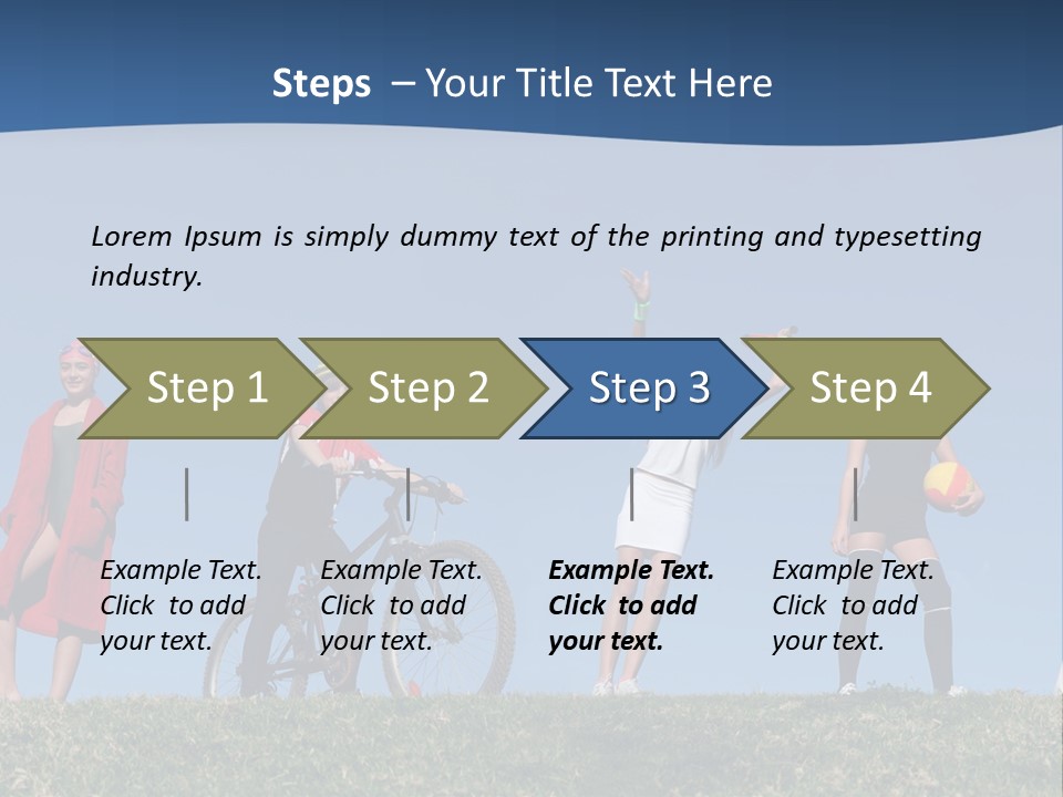 Kids Summer Sports PowerPoint Template