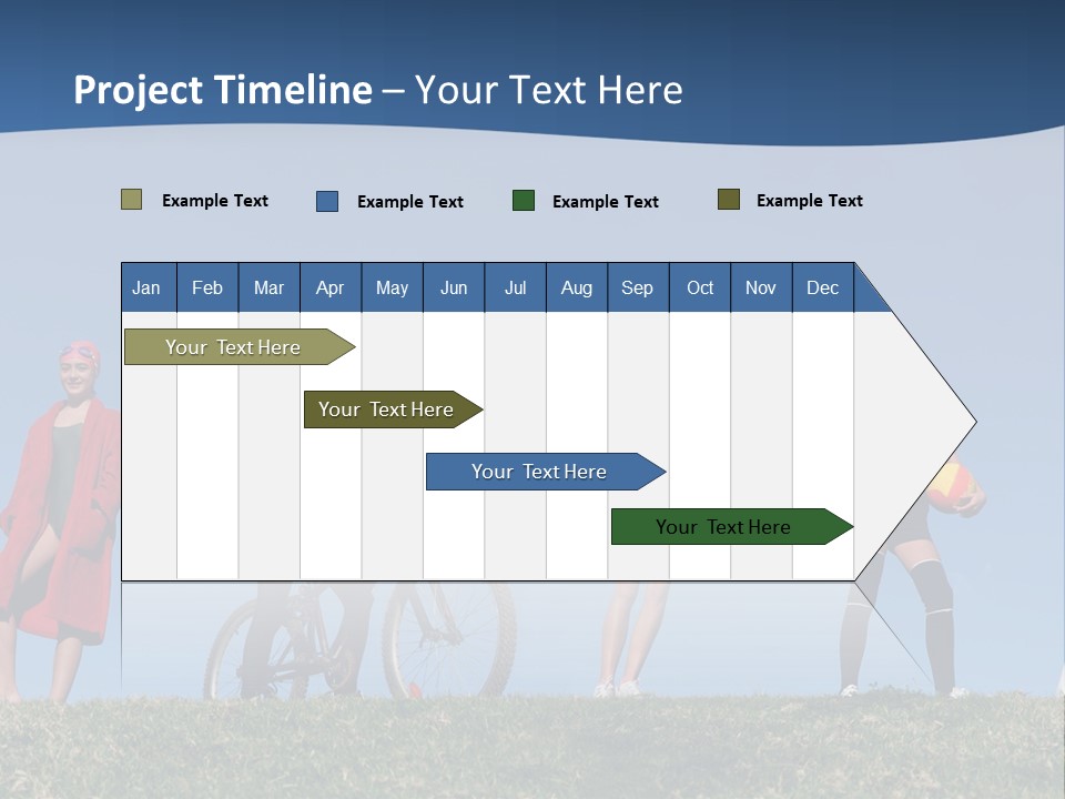 Kids Summer Sports PowerPoint Template