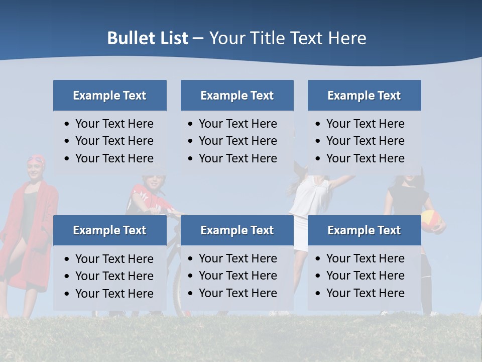 Kids Summer Sports PowerPoint Template