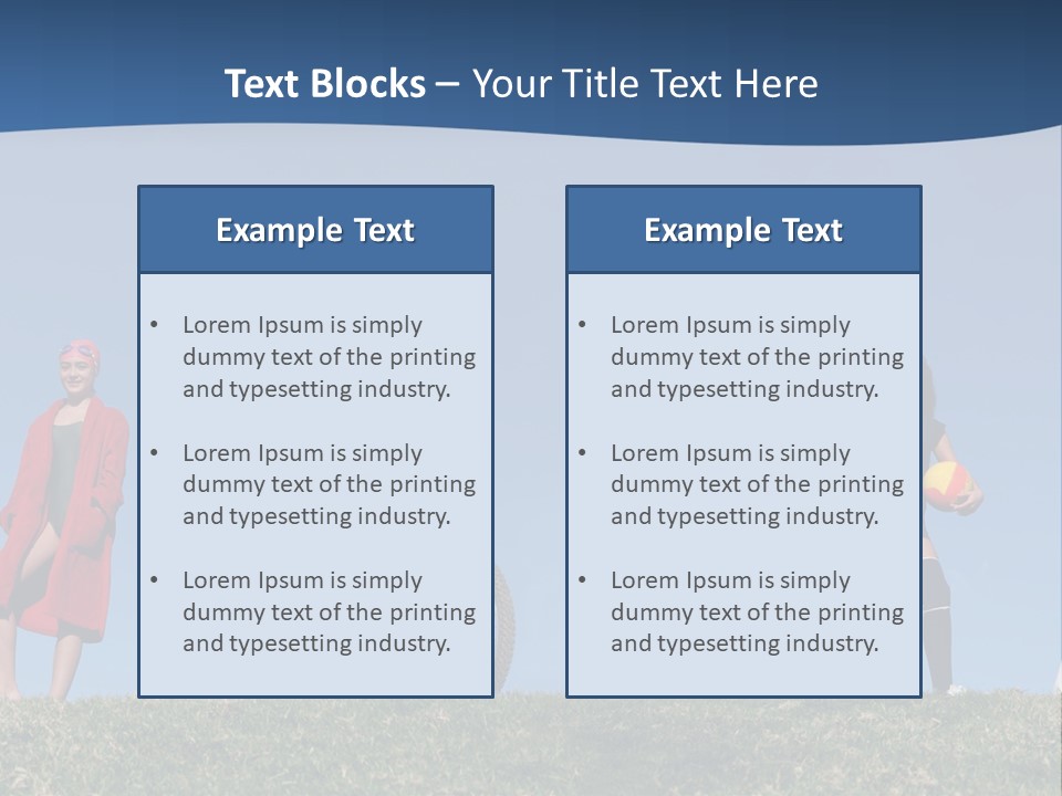 Kids Summer Sports PowerPoint Template