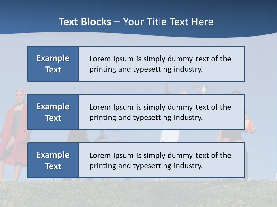 Kids Summer Sports PowerPoint Template