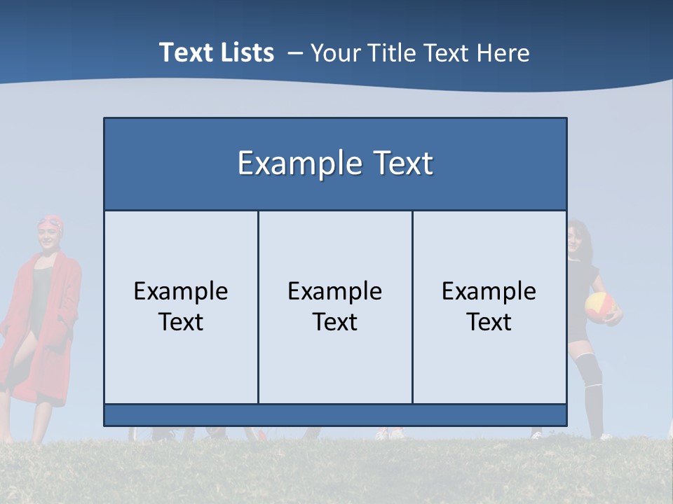 Kids Summer Sports PowerPoint Template