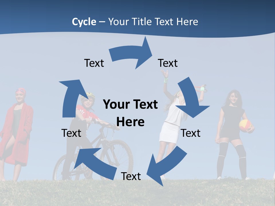 Kids Summer Sports PowerPoint Template