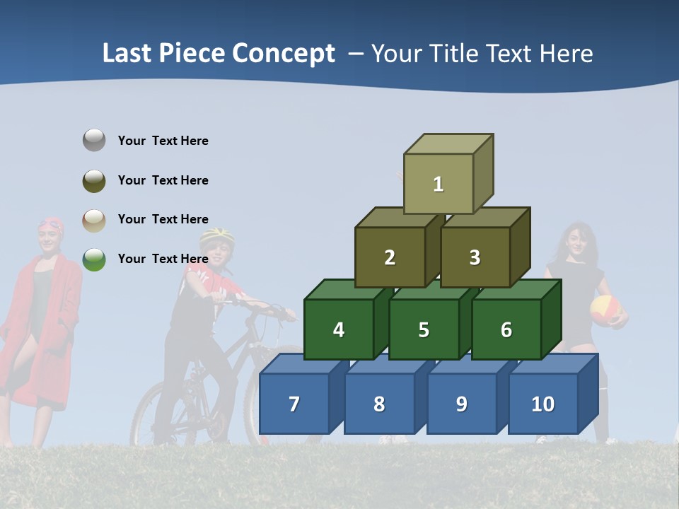 Kids Summer Sports PowerPoint Template