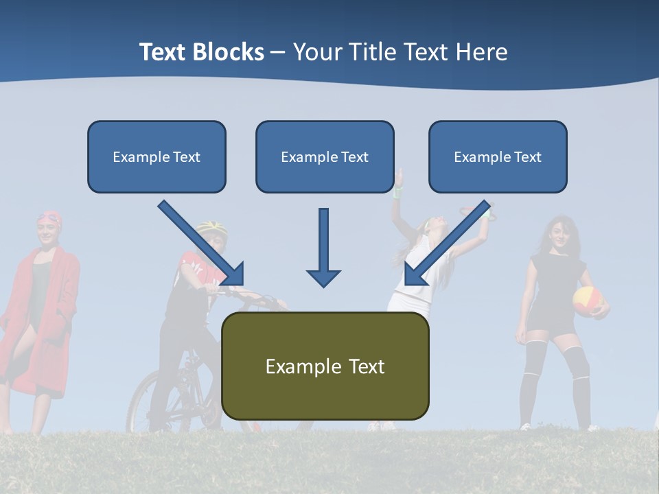 Kids Summer Sports PowerPoint Template