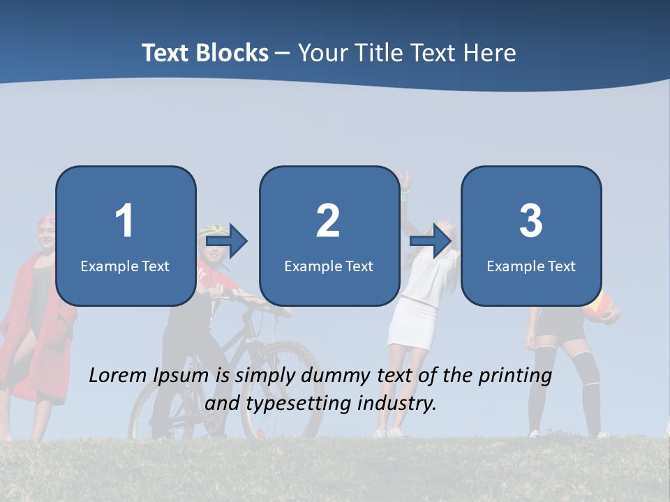 Kids Summer Sports PowerPoint Template