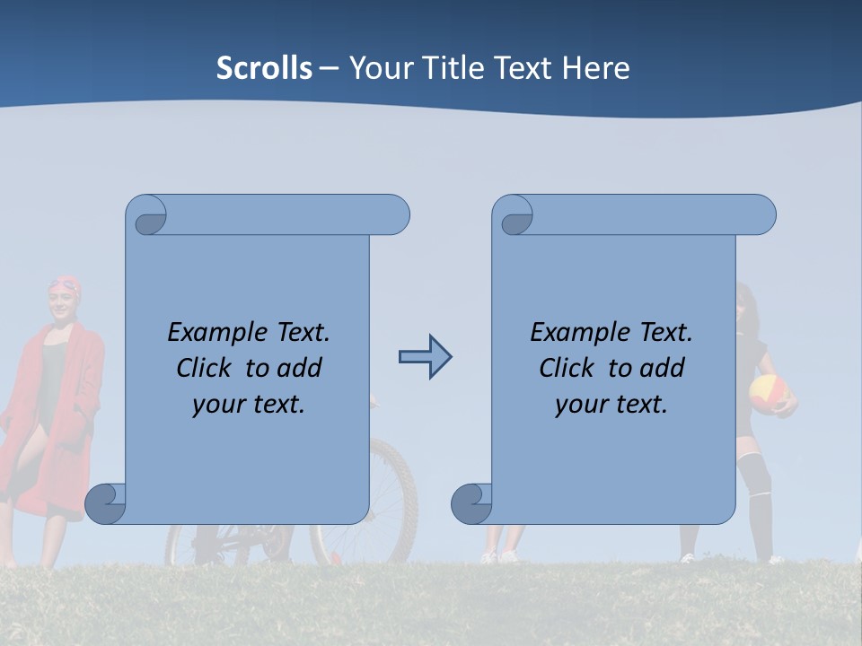 Kids Summer Sports PowerPoint Template