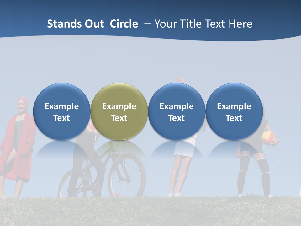 Kids Summer Sports PowerPoint Template