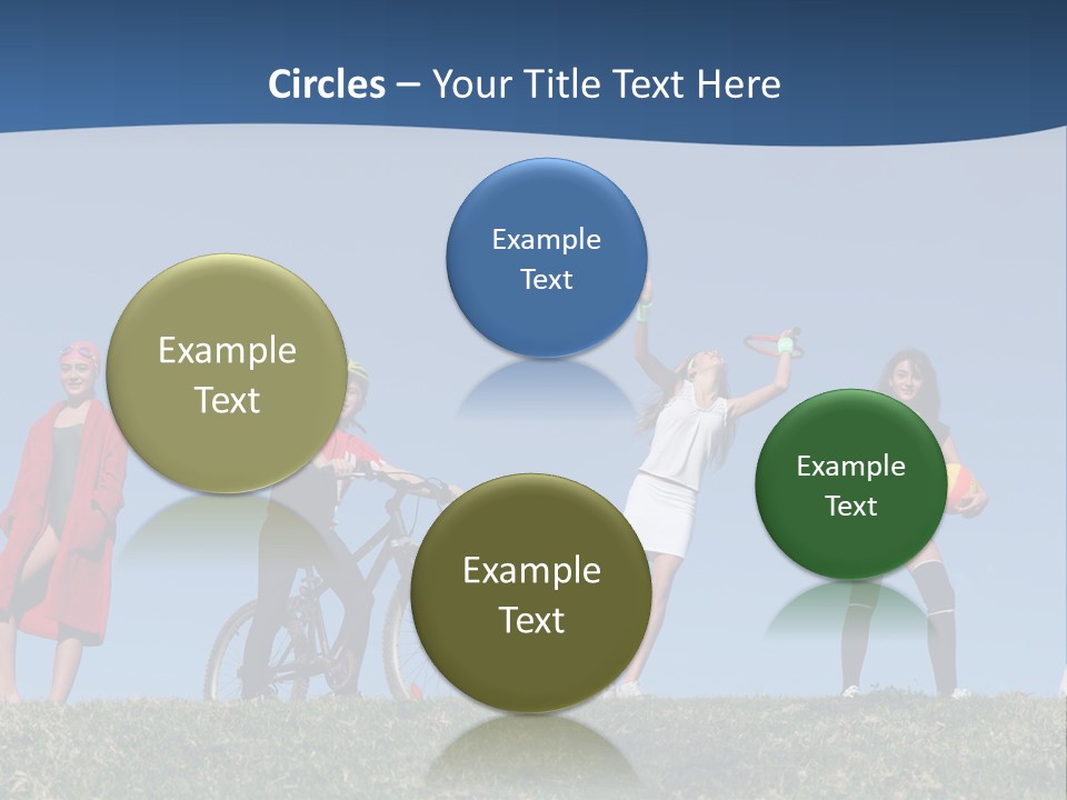 Kids Summer Sports PowerPoint Template