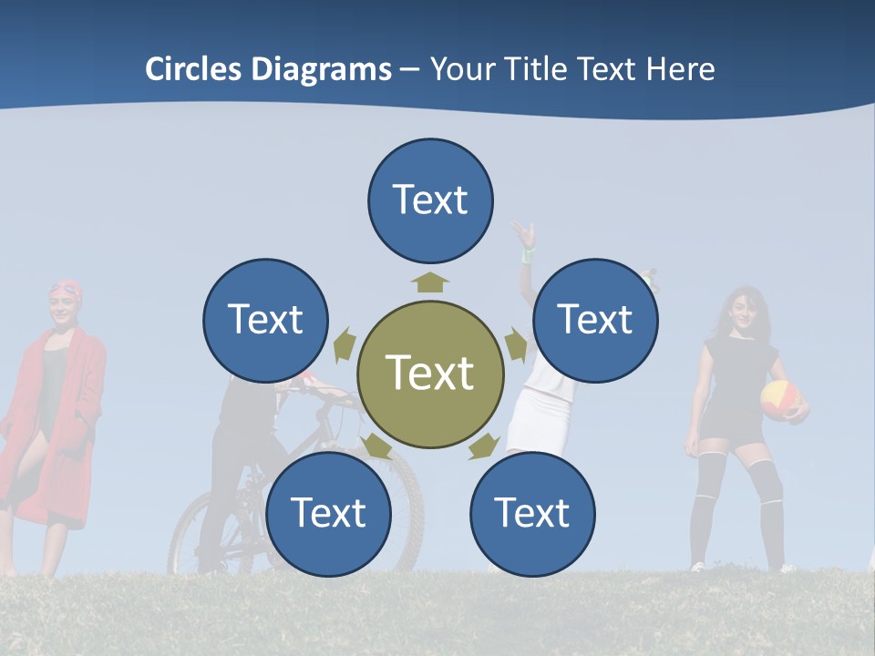 Kids Summer Sports PowerPoint Template