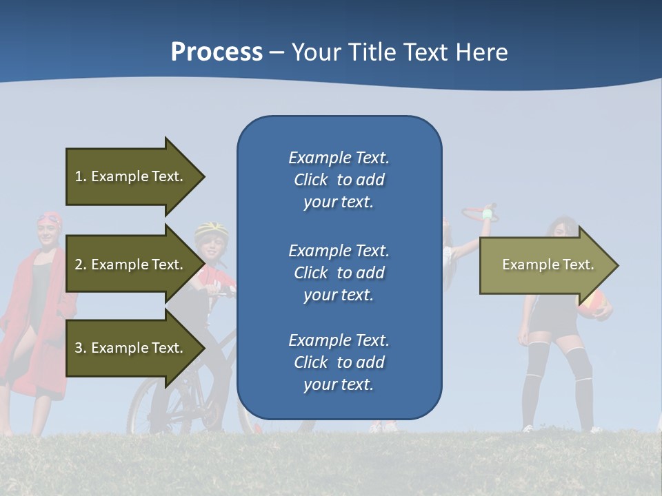 Kids Summer Sports PowerPoint Template