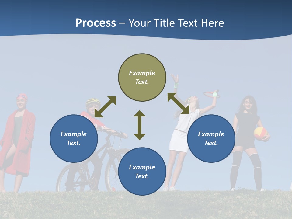 Kids Summer Sports PowerPoint Template