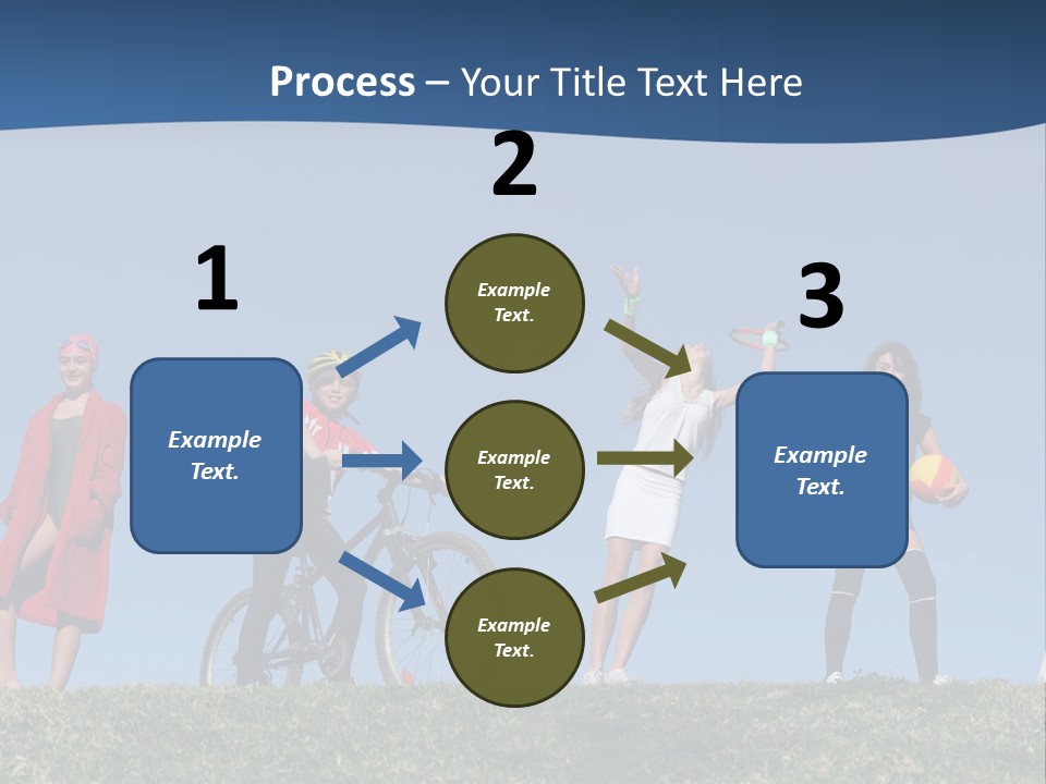 Kids Summer Sports PowerPoint Template