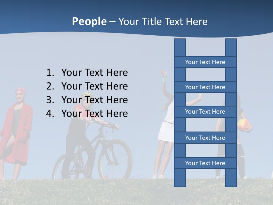 Kids Summer Sports PowerPoint Template