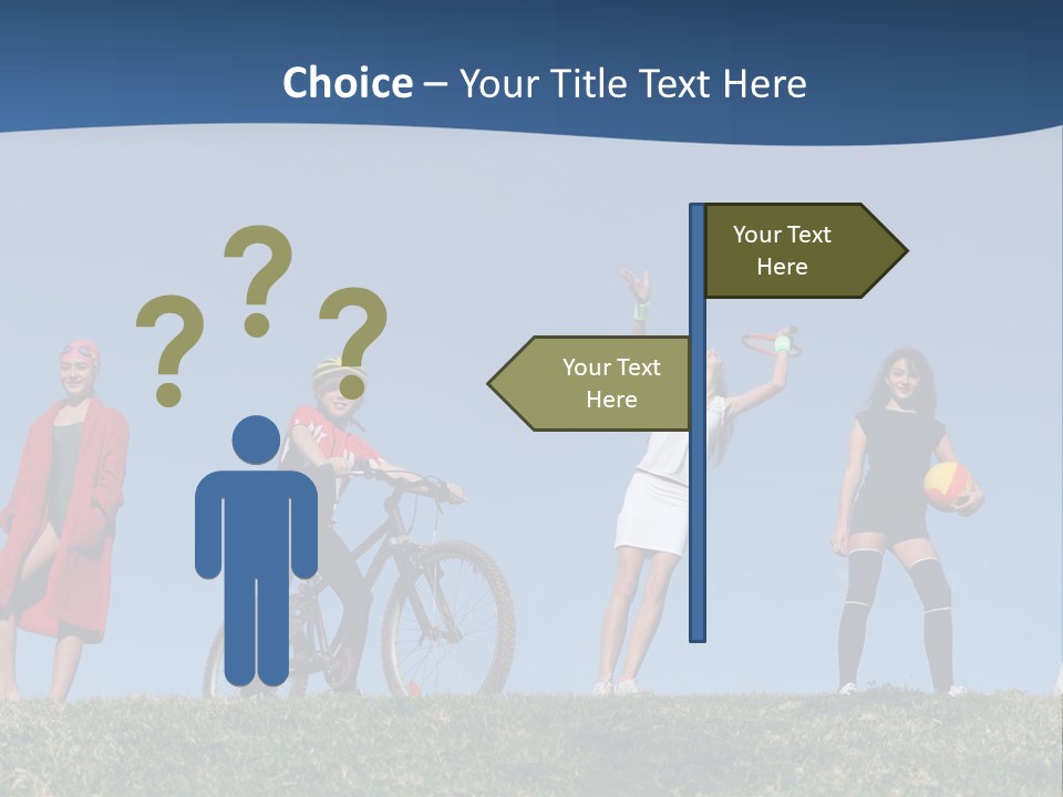 Kids Summer Sports PowerPoint Template