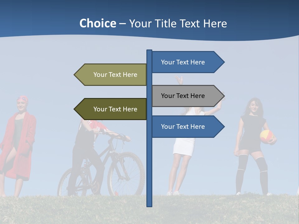 Kids Summer Sports PowerPoint Template