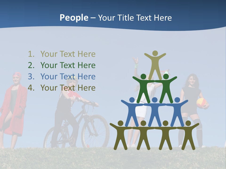 Kids Summer Sports PowerPoint Template