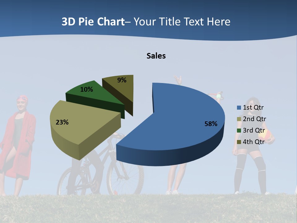 Kids Summer Sports PowerPoint Template