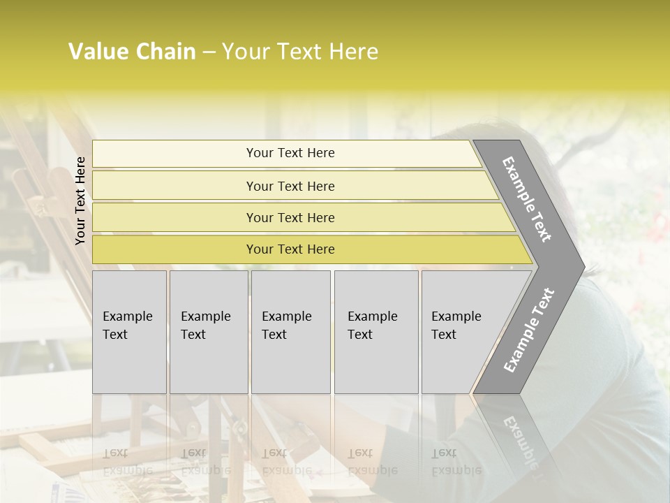 Art Teacher Painting PowerPoint Template