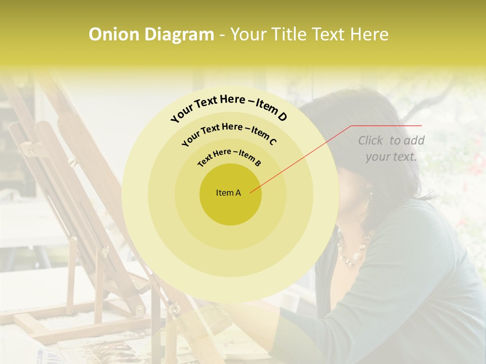 Art Teacher Painting PowerPoint Template