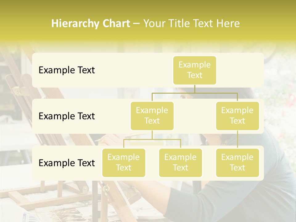 Art Teacher Painting PowerPoint Template