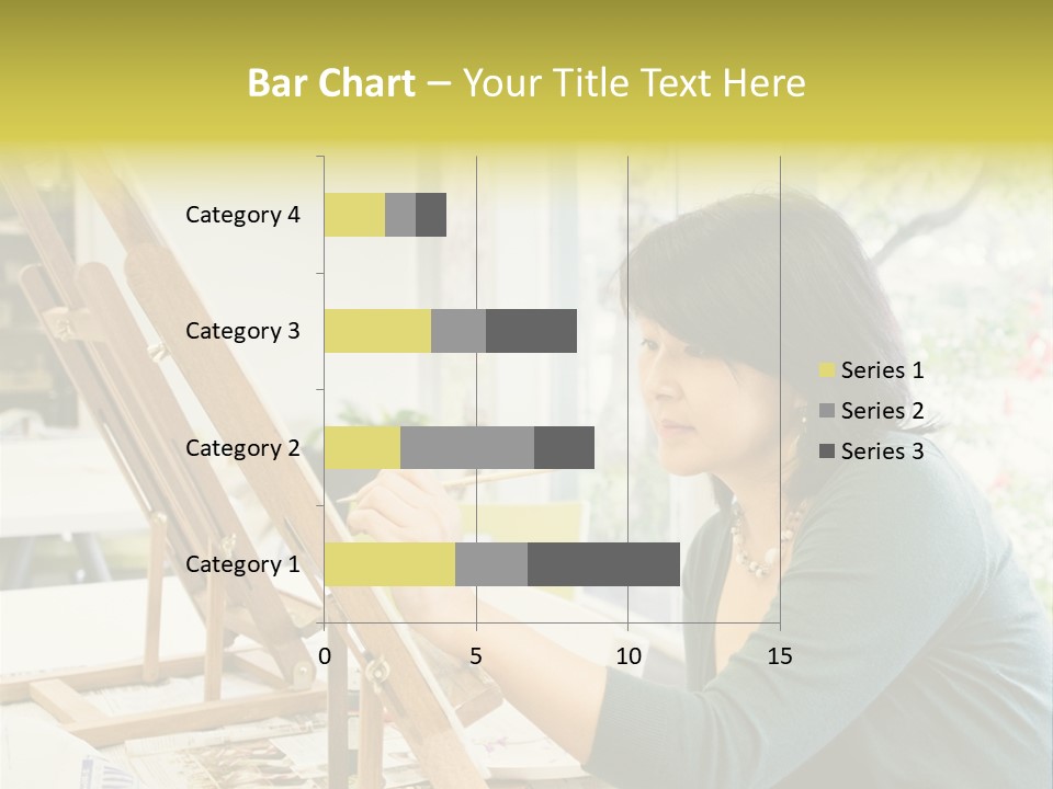 Art Teacher Painting PowerPoint Template