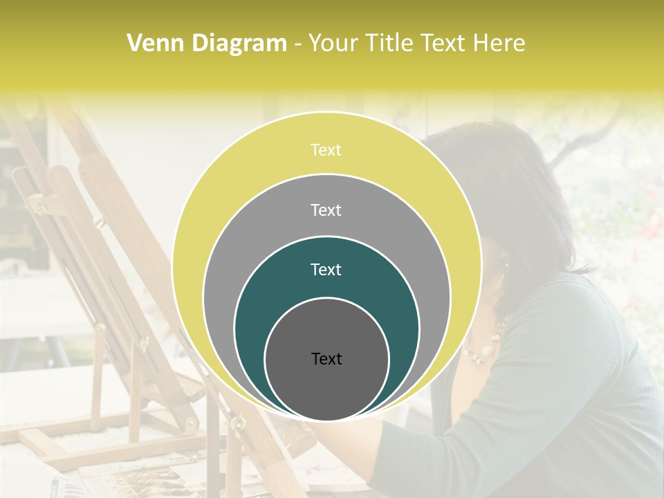 Art Teacher Painting PowerPoint Template