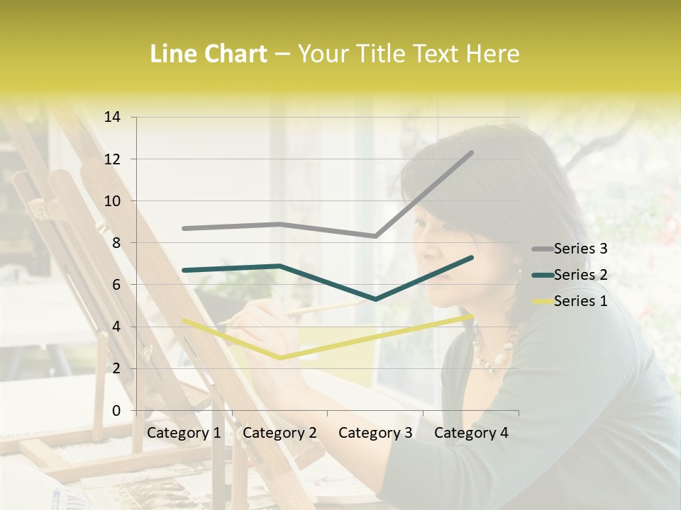 Art Teacher Painting PowerPoint Template